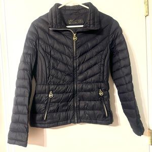 Michael Kors Jacket Navy Blue Petit Medium PM